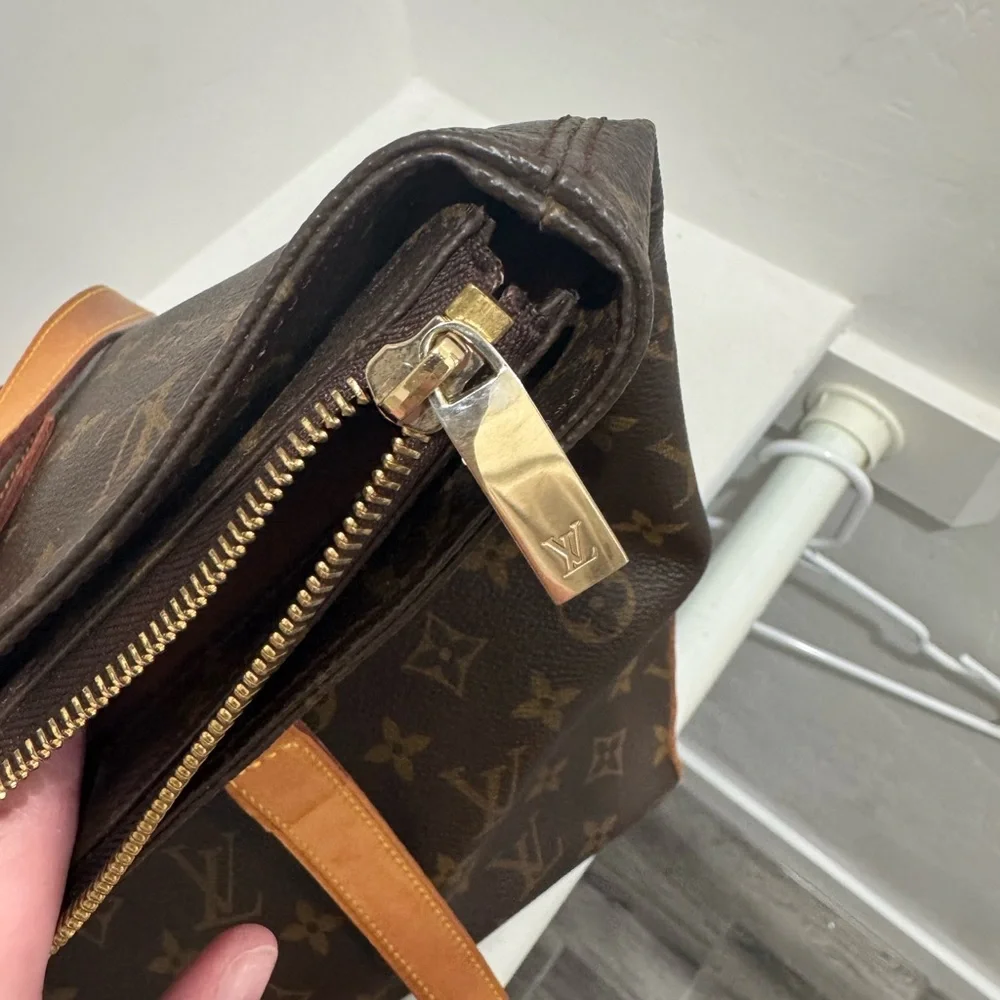Louis Vuitton Brown Monogram Tote - Picture 4 of 4
